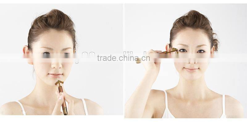 Handheld Y Shape Solar Energy Face Massager trade assurance supplier face massager machine 24k gold bar