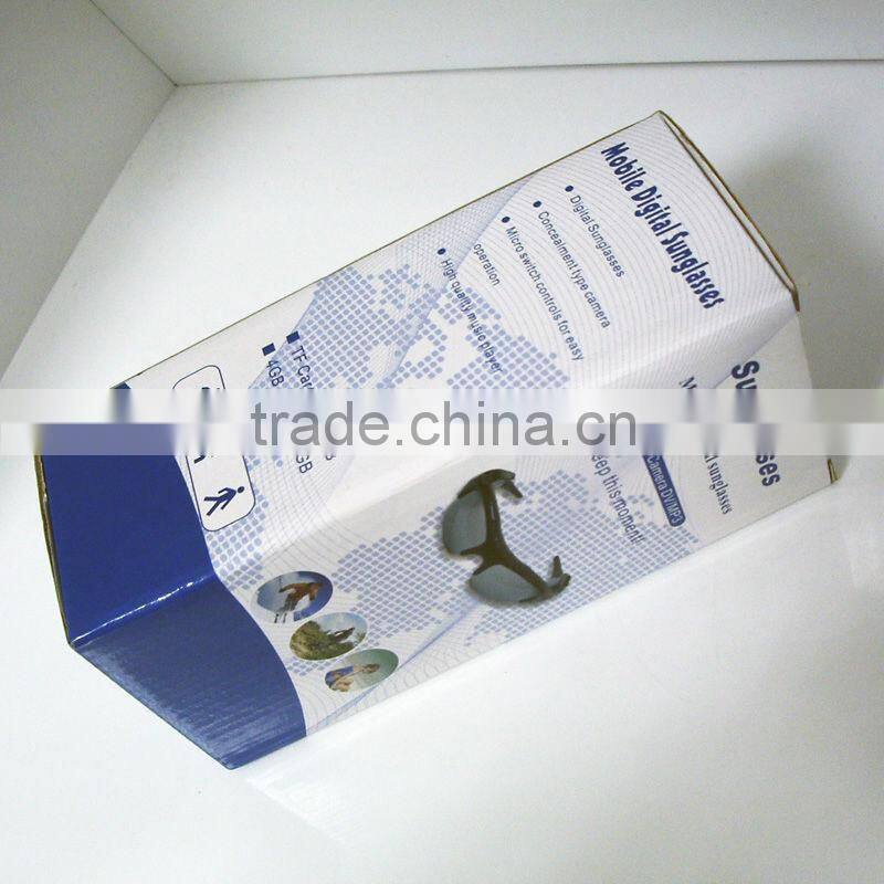 Video Recording Sunglasses Disguise camera with mp3 player micro sd card support camera glasses