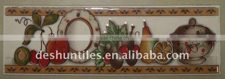 7x20 wall surface border tile