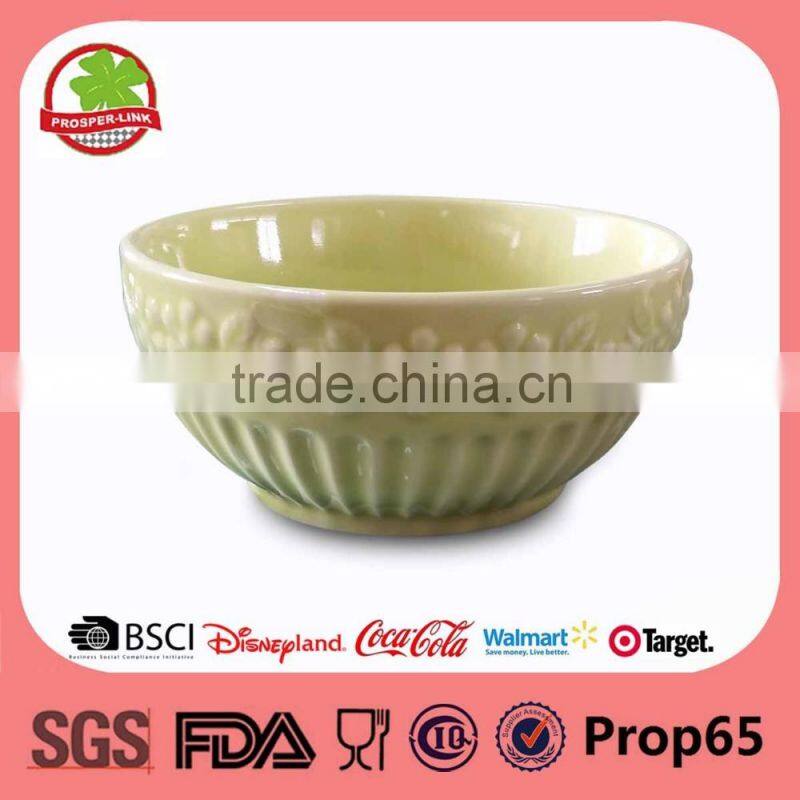 Glaze Custom Cheap Ceremic Stoneware Bowl Wholesale