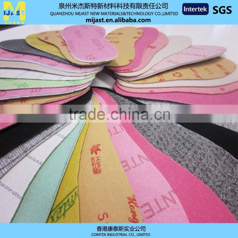 Cellulose insole board with EVA for Shoe insole material