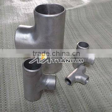 Titanium Straight Tee of Tee Joint