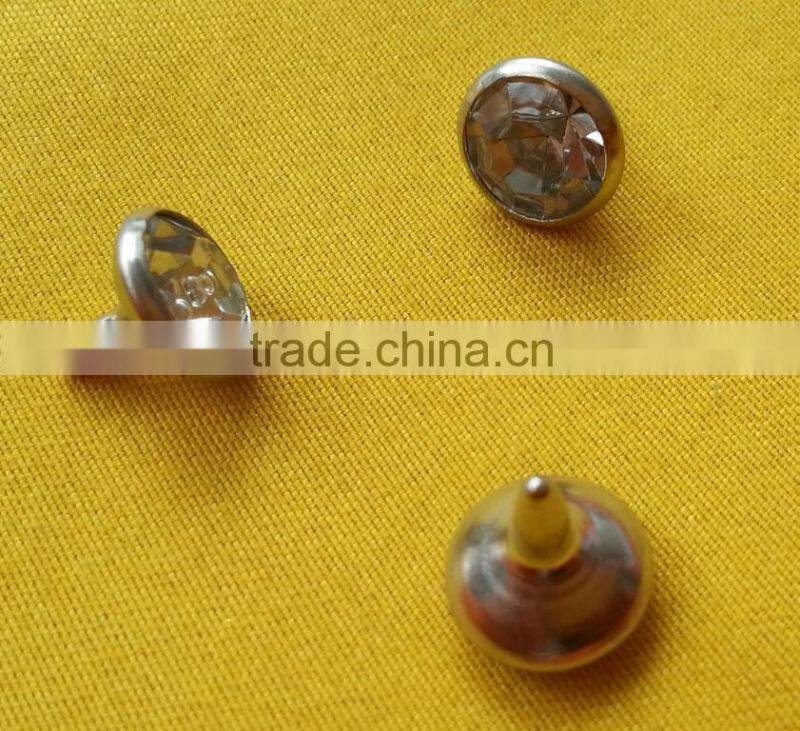 Rhinestone Metal Rivets For Handbag / Shoes / Garment -- A025