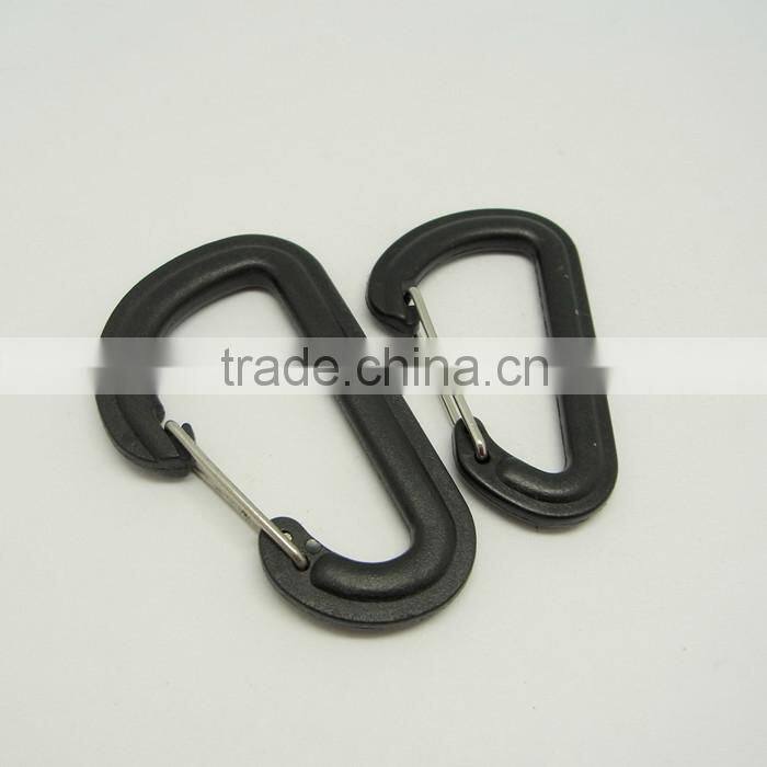plastic hook, plastic snap hook, bag carabiner hook for keychain