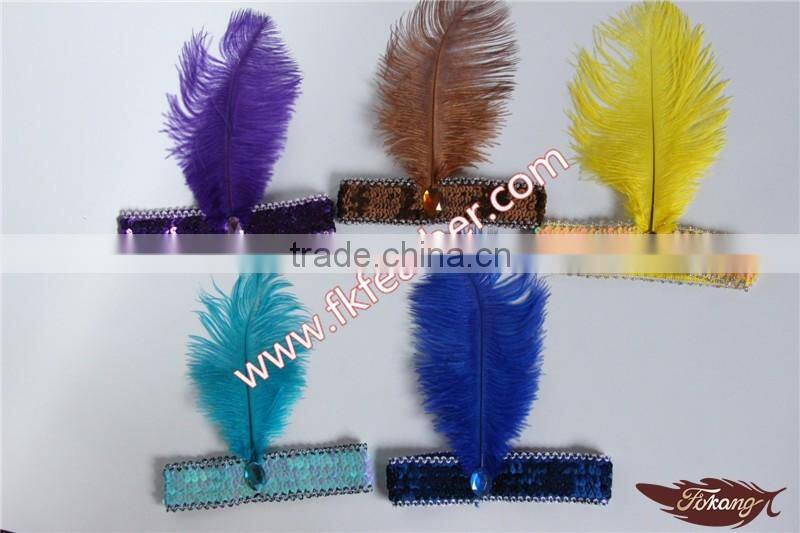 Fukang Roster Feather Headdress Showgirl Show
