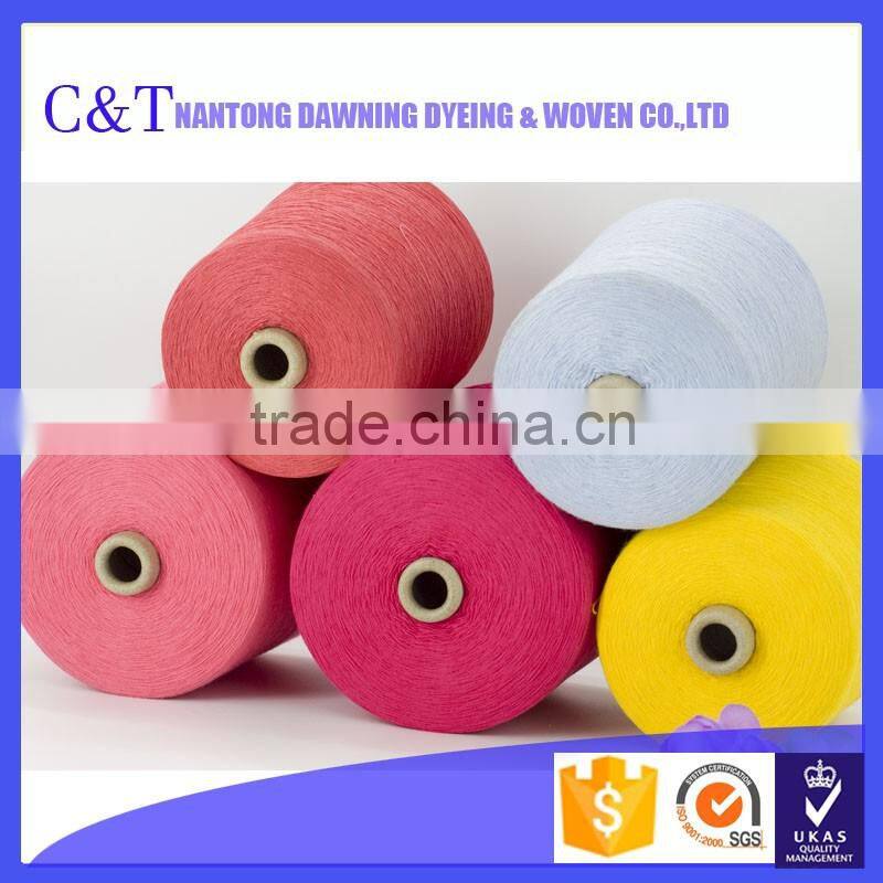 Popular 32S/2 dacron dyed yarn for knitting