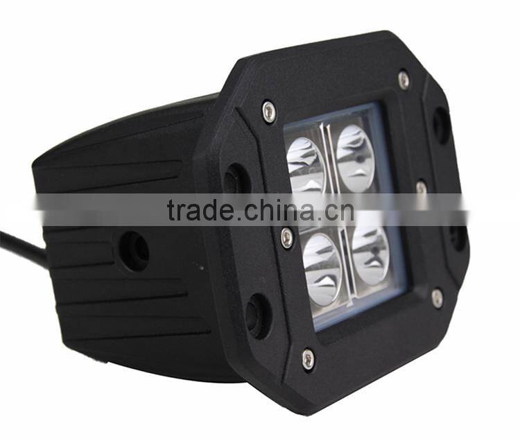 auto 12v 24v 12watt led spot work light