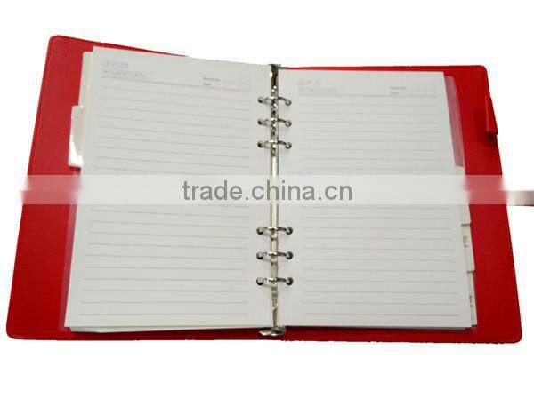 Top grade factory competitive price leather notebook with usb flash drive