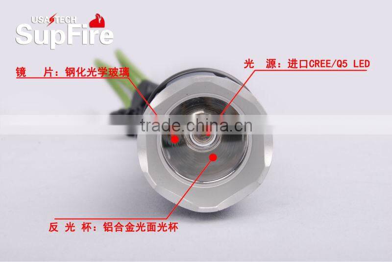 Searchlight charge type waterproof led flashlight