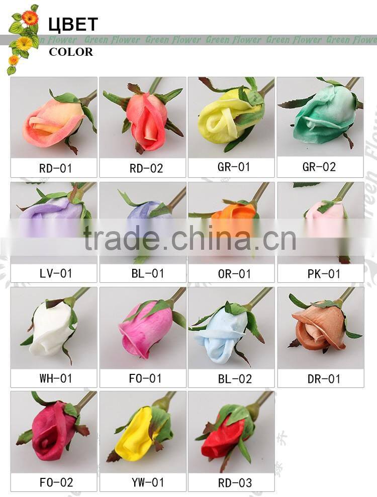 Greenflower 2016 Wholesale handscrafts Real Touch Latex PU China Artificial Flowers Mini Rose for wedding decoration occation