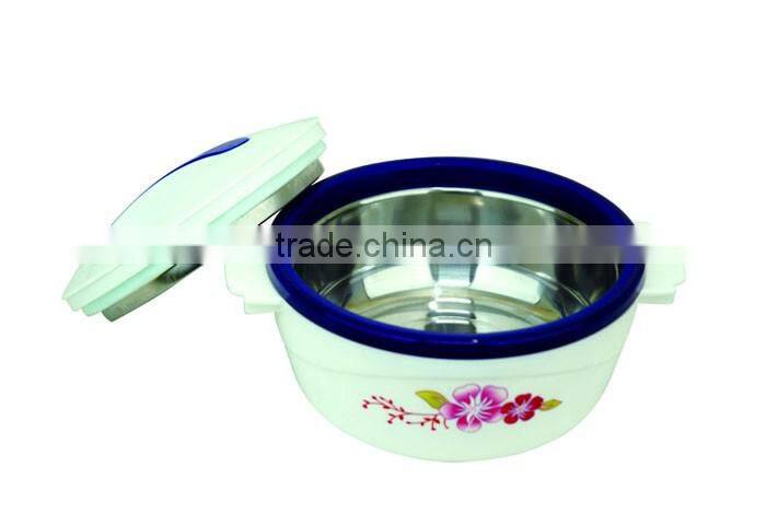 New design colorful stainless steel food container