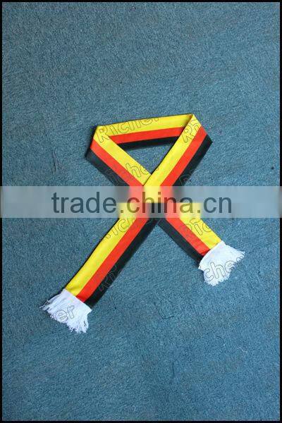Football Promotion Custom Knitted Fan Scarf