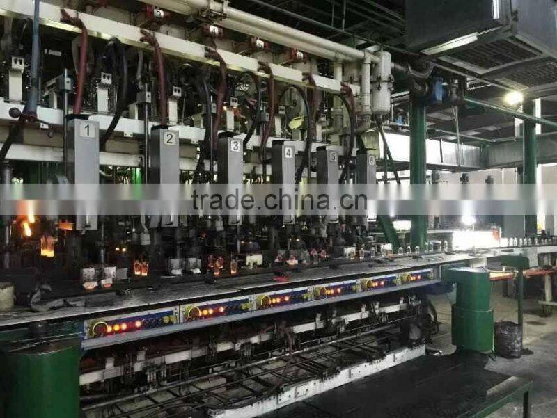 glass perfume bottle with the flower shape cap