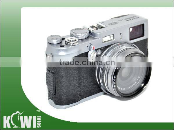 Kiwifotos Lens adapter tube LA-49X100 provides 49mm filter mount for Fujifilm Finepix X100/X100s camera