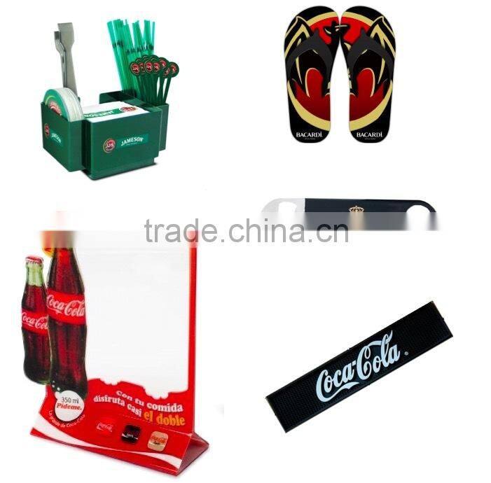 SMETA factory Anti-slip Nitrile Rubber Customized Bar Spill mat