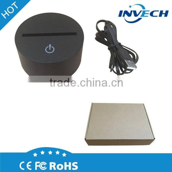 Wholesale high quality christmas fancy childrens battery powered 3D led night lights