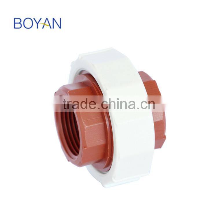 BOYAN huangyan pipe fitting bathroom fitting brown pp universal union