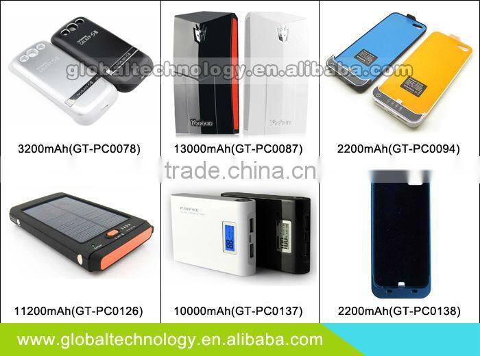 Mini 1000mAh solar handphone power bank with high quanlity