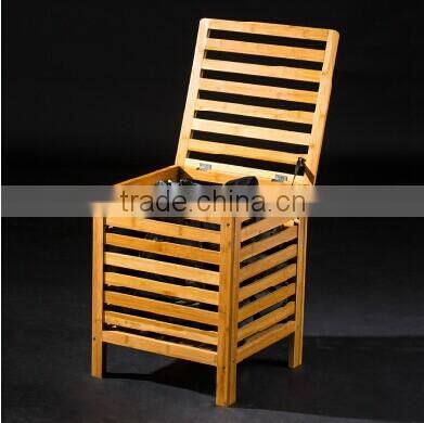 Two Used Bamboo Clothes Rack &Bamboo Chair