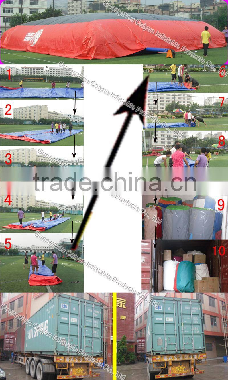 For bickcle skate jumping air bag big air bag