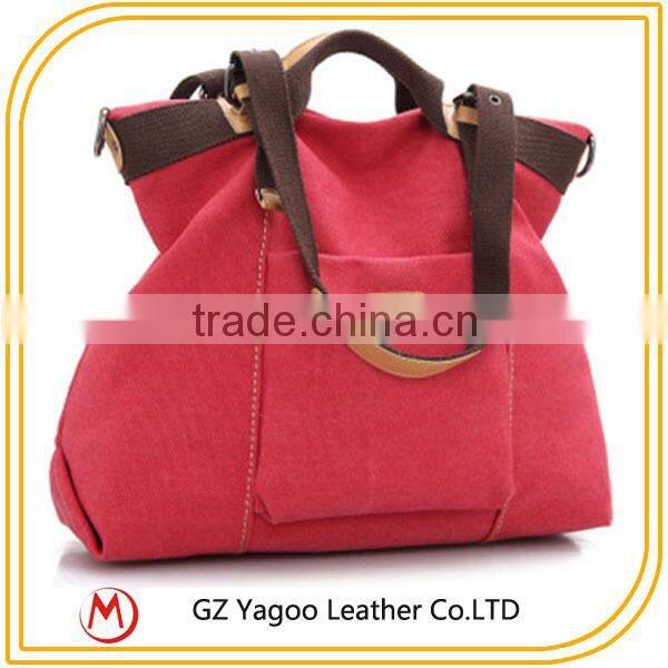 Exported Canvas Big Size Promotion Tote Bag for shopping