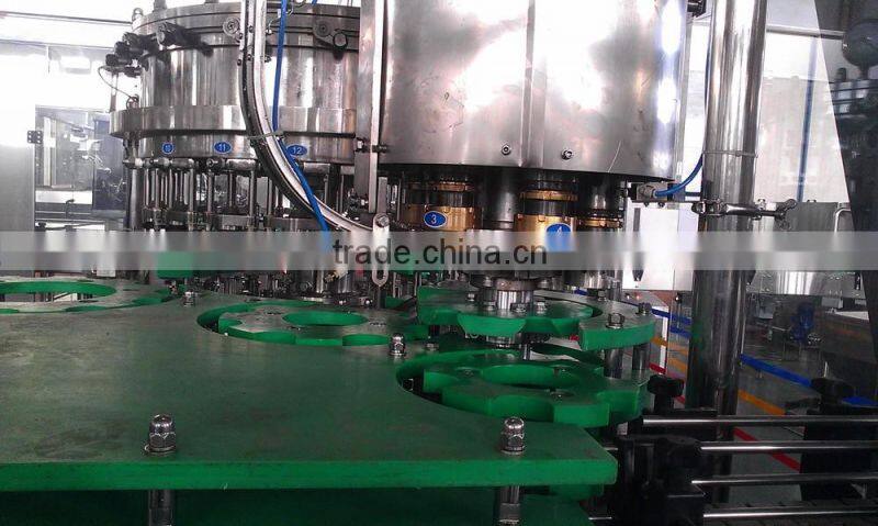 Automatic carbonated soft drinks plant
