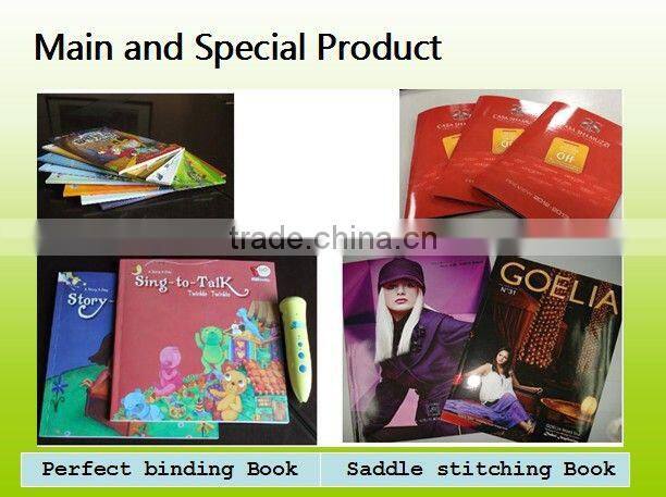 Laminated Book Saddle Stitching