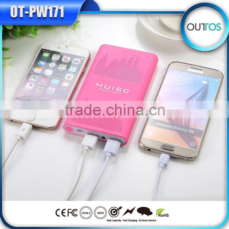 Mobile Accessories Dual USB Power Bank Smart Battery Pack