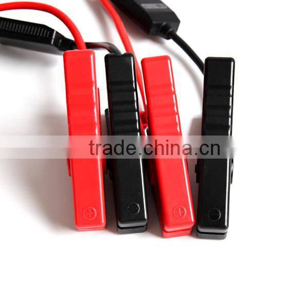 300A start current universal 12V car battery jump starter intelligent clamps
