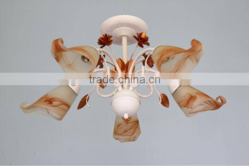 glass chandelier ceiling lamp/lighting