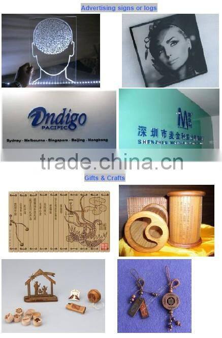 cheap 600x900mm cnc wood cutting machine with co2 laser G6090