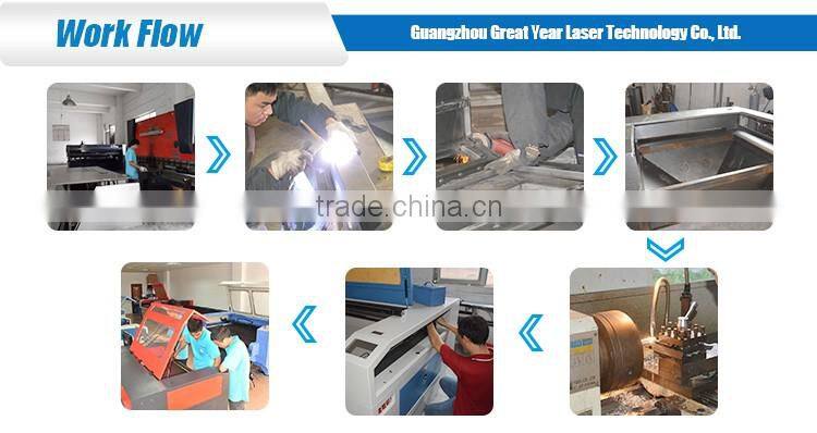 Great Year Laser D series high speed laser cutting machine special for cloth and leather