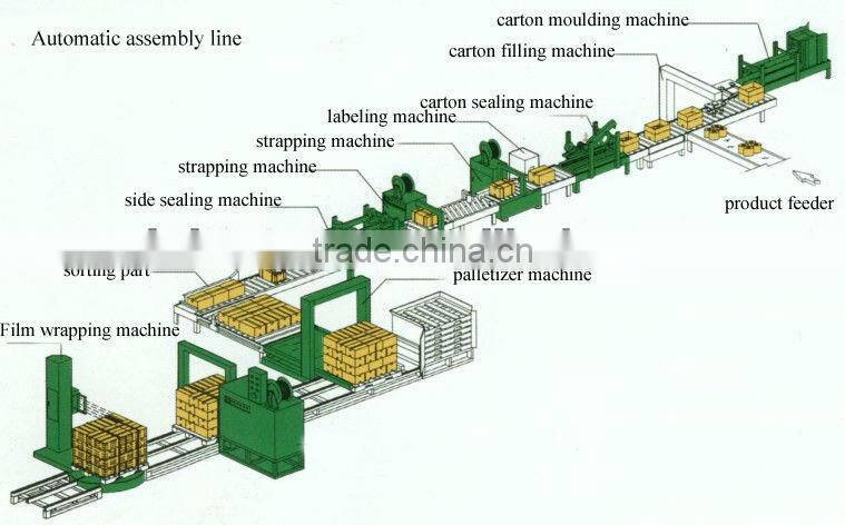 packing assembly line