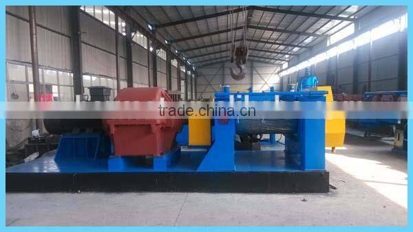 Two roll mill / waste tire milling machine/ used tire recycling machine