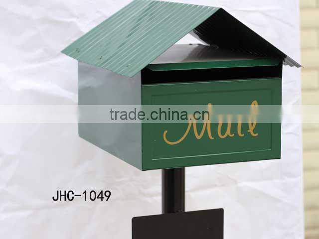 JHC-1049 waterproof mail box/green mailbox