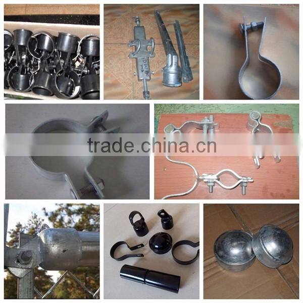 ISO9001 anping high quality hot dipped galvanized and pvc coated chain mesh fencing (Trade Assurance)