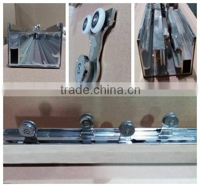 Clean Glass Opaque Glass Shower Glass Floding shower cubicle prices (KD4201)