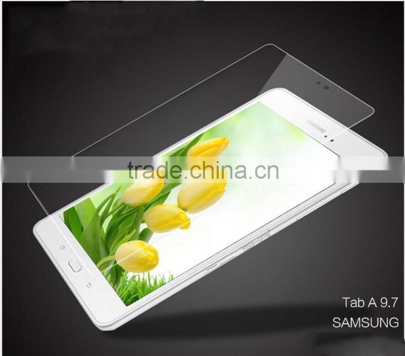 Premium quality 9H hardness Tempered Glass screen protector for Samsung Galaxy Tab A 9.7