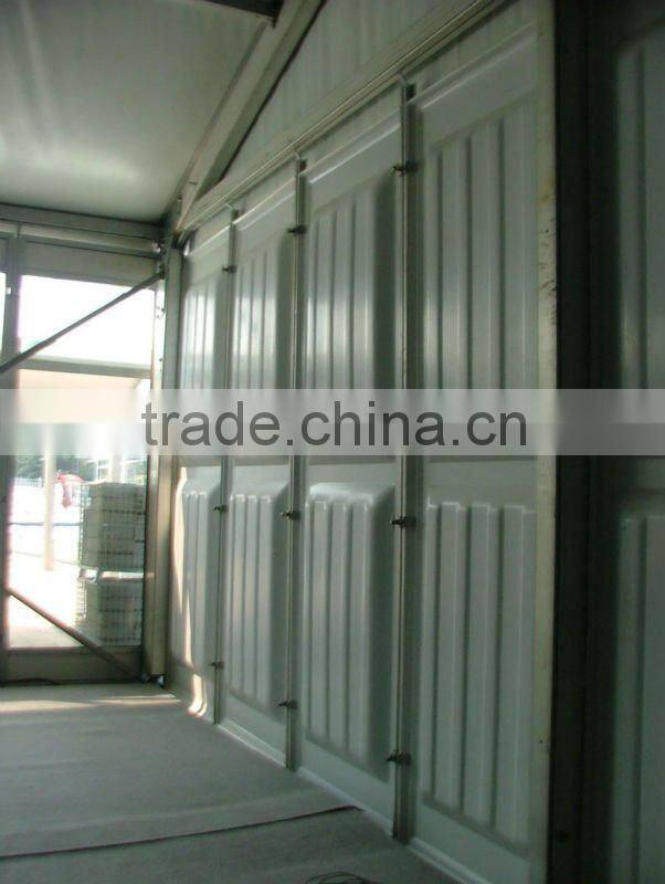 Event tent with ABS Solid Panel