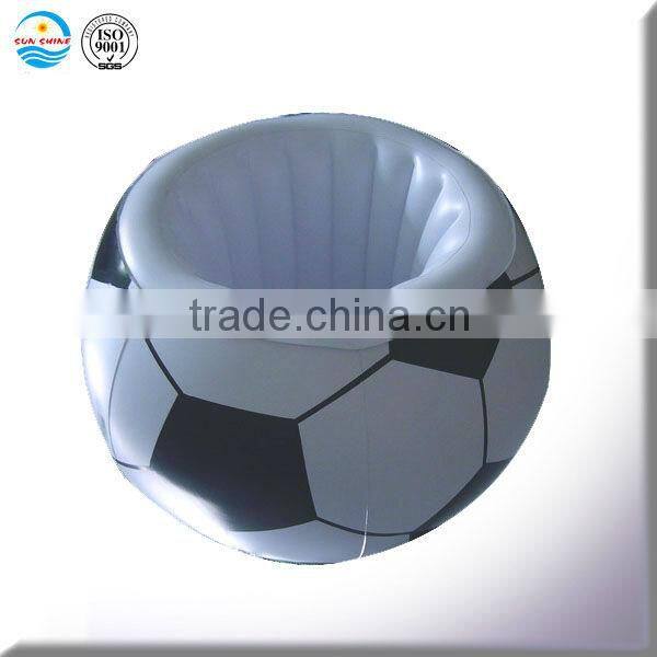 inflatable football ice bucket for promotion