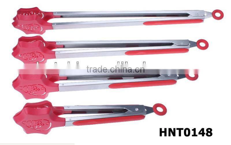 BBQ tong with locking function