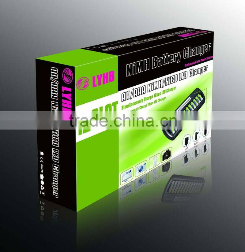 2014 high end luxury paper gift box with lid