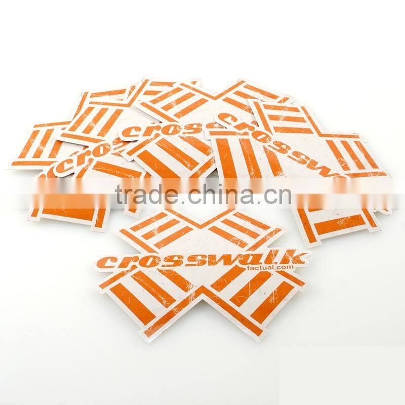 Colorful custom die cut stickers decals and custom car decals, Removable Die cut vinyl stickers car stickers printing --- DH0275