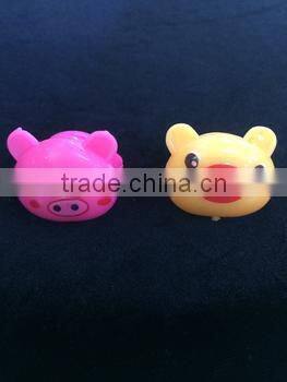 New Design 4 Animal Led Flashing Rubber Ring