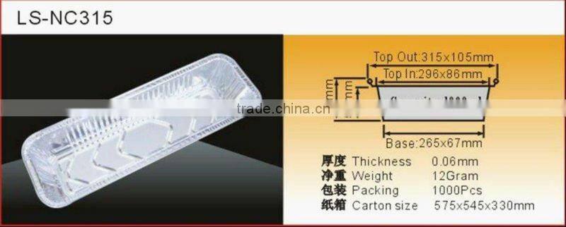 Loaf Tray Aluminium Foil