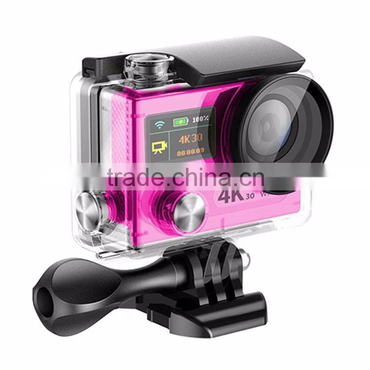 4K Eken H8R 30m underwater 4k 30fps wifi remotel control mini 4k hidden camera
