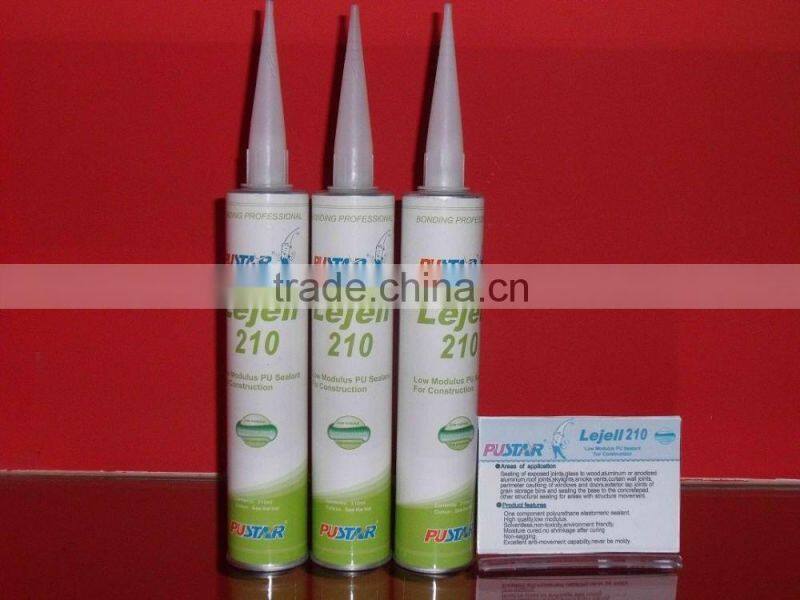 High Modulus PU Sealant for Construction High pressure sealant (Lejell210)