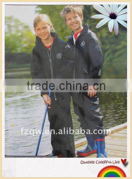 kids sportwear clothes rain suits