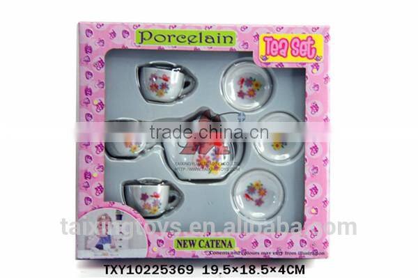 Funny Emulational Ceramic/Porcelain/Pottery Tea Sets Children Toys