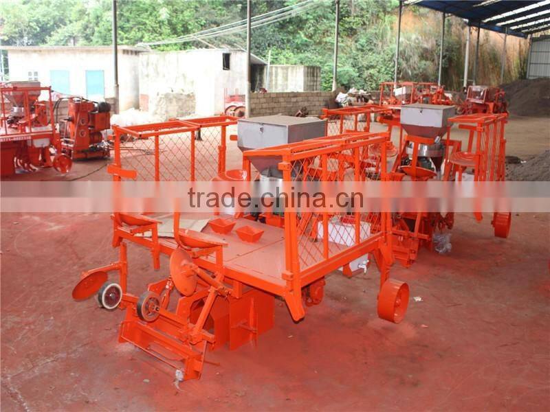 Sugar cane seed planting machine/2 rows sugarcane planter/automatic seed planting machine
